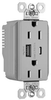 Usb Charger Rcpt, 2Port, 125V, Grey; Product Range Legrand Pass & Seymour - 22AC2685 - Newark, An Avnet Company