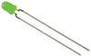 Led, Green, T-1 (3Mm), 10Mcd, 575Nm; Led Color Vishay - 58K2517 - Newark, An Avnet Company