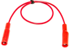 Test Lead, Alligator Clip, Red, 36; Lead Length Imperial Mueller Electric - 16F3576 - Newark, An Avnet Company