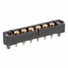 6 Pos. Male SIL Coax Vertical Throughboard Conn. Jackscrews - M80-MV311M2-06 - Harwin Plc
