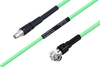 Temperature Conditioned SMA Male to TNC Male Right Angle Low Loss Cable 12 Inch Length Using PE-P300LL Coax - PE3M0228-12 - Pasternack