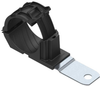 Ratchet P-Clamp, Pa66/st, 51Mm, Black; Cable Clamp / Clip Type Hellermanntyton - 17AC5840 - Newark, An Avnet Company