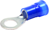 Terminal, Ring Tongue, 3/8In, Crimp Blue; Stud Size - Metric Multicomp - 14T2573 - Newark, An Avnet Company
