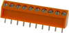 Terminal Block, Pcb, 10 Position, 22-12Awg; Pitch Spacing Weidmuller - 90F9176 - Newark, An Avnet Company