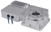 High vacuum, motorized rotary stage, 360 degree rotation, 60 mm diameter, integrated controller, fine resolution, low speed -- X-RSW60A-SV2 - Image