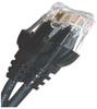 CAT6 550MHZ ETHERNET PATCH CORD BLACK 14 FT - 26-264-168 - MilesTek Corporation