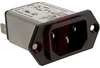 Filter, AC Line; 10 A; 125/250 VAC; 50/60 Hz; Panel Mount - 70080711 - Allied Electronics, Inc.