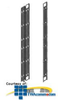 Chatsworth Products Vertical Power Strip Manager -- 34595-C05 - Image