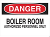 Admittance Sign - 22077 - Brady Corporation