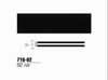 3M Scotchcal 71002 Black Striping Automotive Tape - 3/16 in Width x 50 ft Length - 2 mil Thick - 051141-71002 - R. S. Hughes Company, Inc.