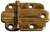 Art Deco Cabinet Hinge, Polished Brass or Nickel - 816957 - HardwareSource, Inc.