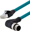 Sensor Cord, 4P M12-Rj45 Plug, 2M; Connector Type A L-Com - 74AC7805 - Newark, An Avnet Company
