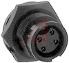Connector; #20; Solder Cup; 4; Socket; Gold over Nickel 600 V - 70025443 - Allied Electronics, Inc.