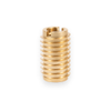 E-Z Knife™ Threaded Insert for Hard Wood - Brass - 5/16-18 - 1.00