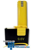 Panasonic 9.6V Compact Battery Pack -- EY9080B