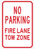 No Parking Sign - 103732 - Brady Corporation