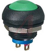 Switch; IP67 Sealed; Pushbutton; Momentary; with Blue Actuator - 70066015 - Allied Electronics, Inc.