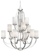 Large Chandeliers-Glass Shade - 73302 - Light Center (The)