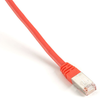 25' RD CAT5e 100MHz Ethernet Patch Cable F/UTP CMP Solid - EVNSL0173RD-0025 - Black Box