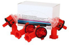 3M Accuspray 16609 Red 2 mm Atomizing Head Kit - 16609 ATOMIZING HEAD - Ellsworth Adhesives