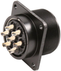 Circular Connector, Receptacle, Size 24, 7 Position, Box; Product Range Amphenol Industrial - 32C1461 - Newark, An Avnet Company