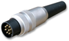 Connector, Din Audio, Plug, 8 Way; Product Range Lumberg - 31M6117 - Newark, An Avnet Company