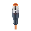 M12 Standard Sensor/Actuator Single-Ended Cordset: Male, - RSTN 5-56 - Belden Inc.