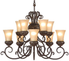 Large Chandeliers-Glass Shade - 70817 - Light Center (The)