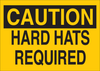 Brady B-555 Aluminum Rectangle Yellow Personal Protection Equipment (PPE) Sign - 14 in Width x 10 in Height - TEXT: CAUTION - 40970 - 754476-40970 - R. S. Hughes Company, Inc.