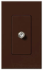 Datacommunication Face Plate with Jack - NT-CJ-BR - Lutron Electronics Co., Inc.