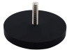 Neodymium Rubber Coated Round Base Magnets - Image