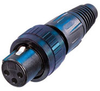 Neutrik NC3FX-SPEC 3-Pin XLR Female w/Locking Ring -- NEUNC3FXSPEC