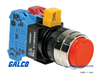 IDEC Pushbutton Non-Illuminated - HW4B-M2F02-G - Galco Industrial Electronics