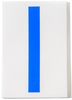 Brady Toughstripe B-514 Blue Indoor Polyester Letter Label - 6 in Width - 8 in Height - 8 in Character Height - Printed Msg = I - 121743 - 754473-70962 - R. S. Hughes Company, Inc.