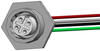 Sensor Cord, 4P M12 Rcpt-Free End, 6; Connector Type A Norcomp - 17AH5147 - Newark, An Avnet Company
