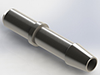 Miniature Stainless Steel Fittings - Press-Fit Barb - PFB-1-SS - O'Keefe Controls Co.