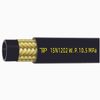 EN 853 1SN-12 Single Layer Steel Wire Braided Smooth Cover High Pressure Flexible Hydraulic Hose -- 1SN1202 - Image