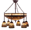 TH100633 Mid. Chandeliers-Glass Down - 428004 - Capital Lighting, Inc.