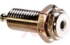 Jack, Tip; 15 A; 1500 V (RMS); Brass, Nickel Plate; Beryllium Copper; 115 degC - 70183115 - Allied Electronics, Inc.