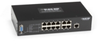 Hardened Managed Ethernet Switch, 12-Port 10/100BASE-TX + 1-Port 10/100/1000BASE-TX Gigabit - LEH812-1G - Visual Sound, Inc.