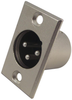 Connector, Xlr, Plug, 3 Position; No. Of Contacts Multicomp Pro - 19P1951 - Newark, An Avnet Company