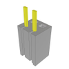 Headers, Receptacles, Female Sockets - BSW-102-24-G-S-ND - DigiKey