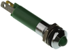 Led Panel Mount Indicator, Satin Chrome Bezel, Green, 8 Mm, 24 Vdc, 20 Ma, 32 Mcd, Ip67 Rohs Compliant Cml Innovative Technologies - 26M6077 - Newark, An Avnet Company