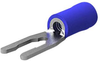 Terminal, Fork Tongue, #10, 14Awg, Blue; Product Range Amp Te Connectivity - 26Y5277 - Newark, An Avnet Company