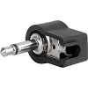 solder terminal, insulated, 2-pole, Audio Plug/Sockets, 3.5 mm -- 4832.1220 - Image