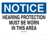 Ear Protection Sign - 87777 - Brady Corporation