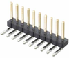 10 Pos. Male SIL Horizontal Throughboard Conn. -- M50-3931042 - Image