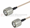 TNC Male to TNC Male Cable RG-316 Coax in 12 Inch -- FMC0303315-12