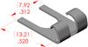 Side Flag Ring Spade Terminal - 05365 - ETCO Incorporated