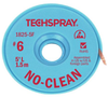 Desoldering Braid, 5Ft X 4.9Mm, Copper; Braid Material Techspray - 96C6422 - Newark, An Avnet Company